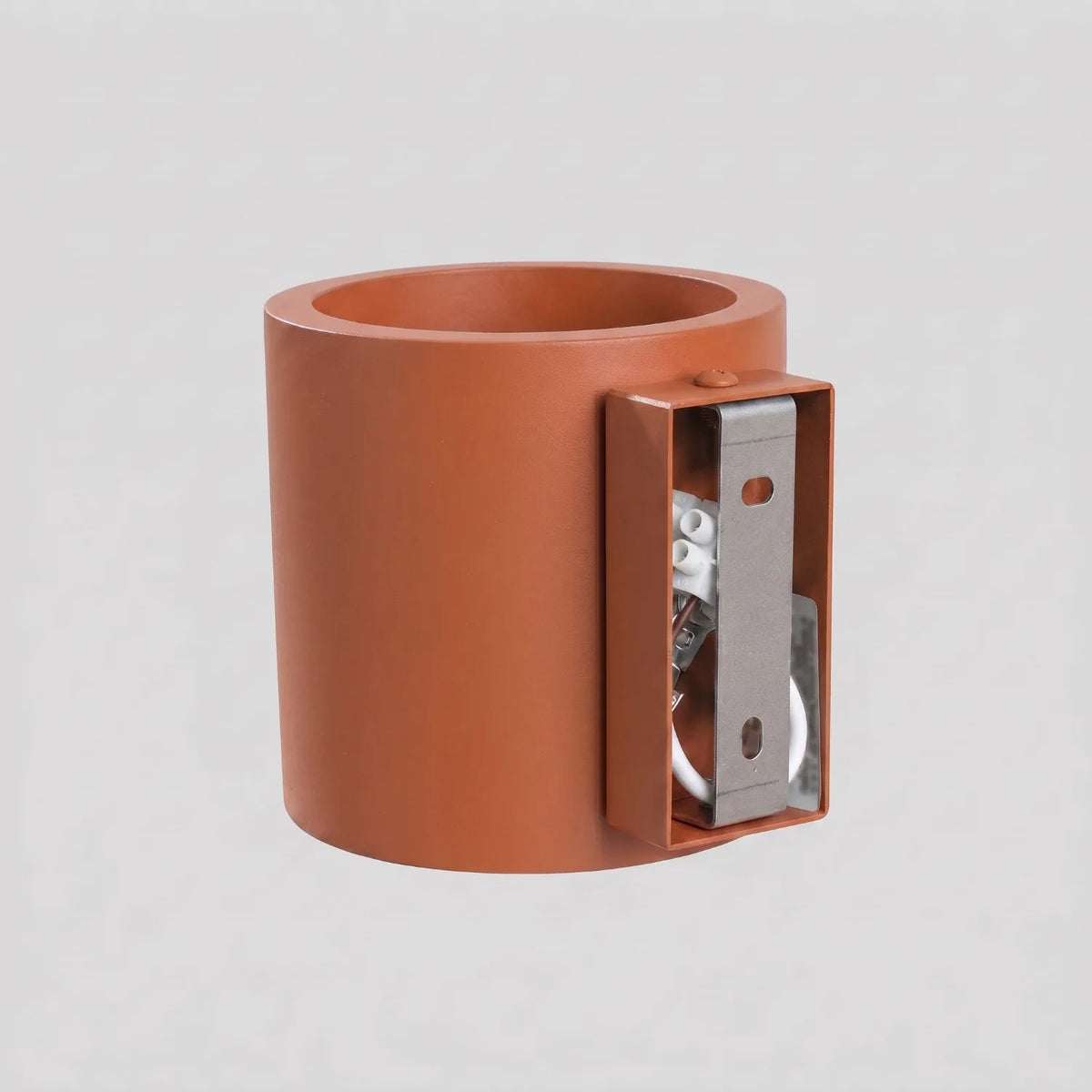 Wandleuchte "Orbis 1" – Wandlampen in Rotem Ocker | Dexity Lichtdesign