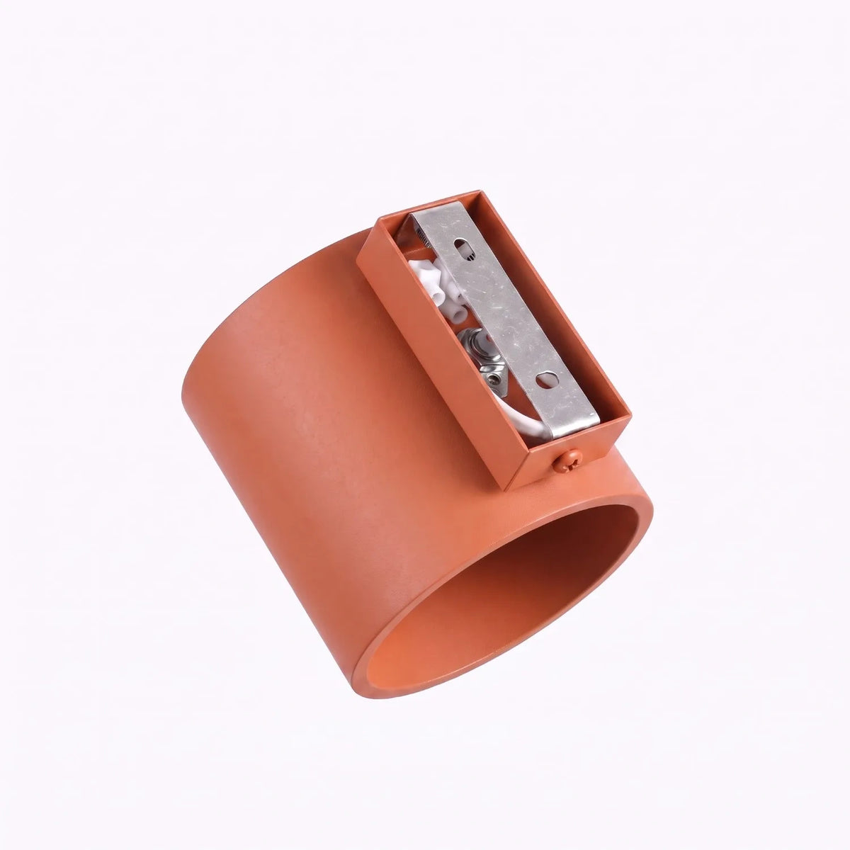 Wandleuchte "Orbis 1" – Wandlampen in Rotem Ocker | Dexity Lichtdesign