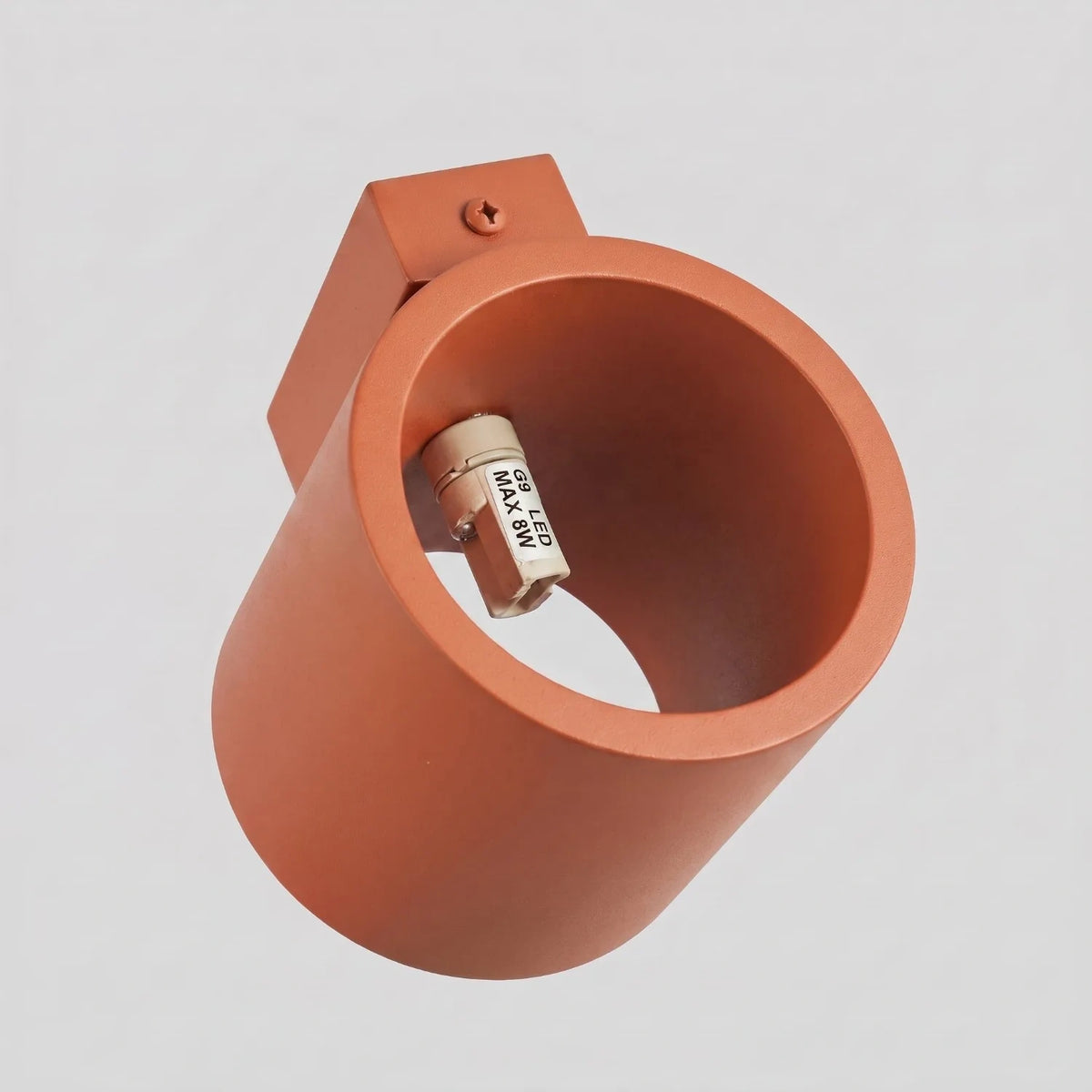 Wandleuchte "Orbis 1" – Wandlampen in Rotem Ocker | Dexity Lichtdesign