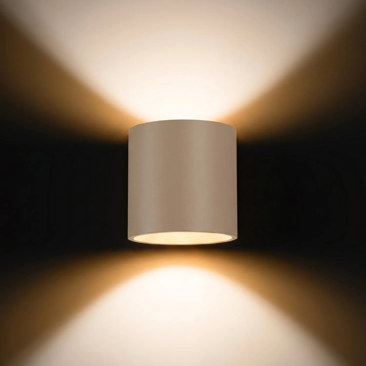 Wandleuchte "Orbis 1" – Wandlampen in Taupe | Dexity Lichtdesign