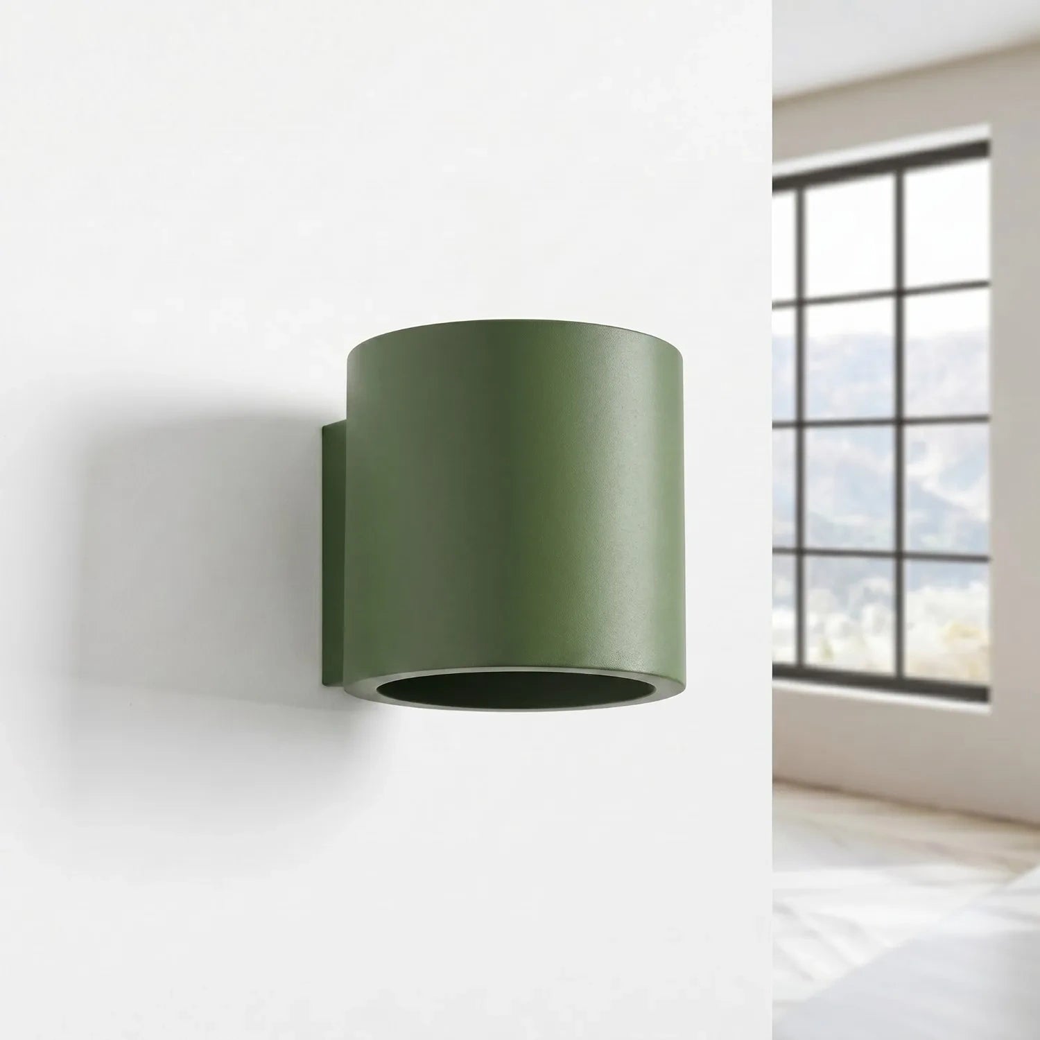 Wandleuchte "Orbis 1" – Wandlampen in Olivgrün | Dexity Lichtdesign