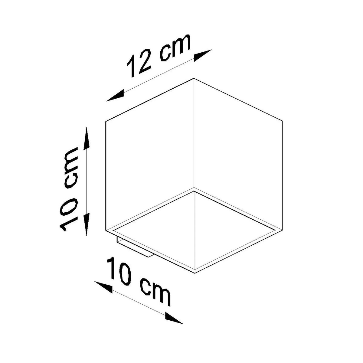 Wandleuchte "QUAD 1"