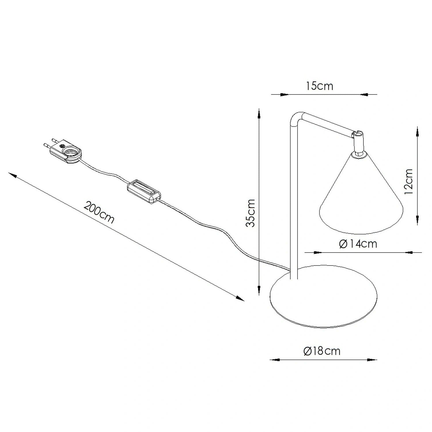 Tischlampe "NOX"