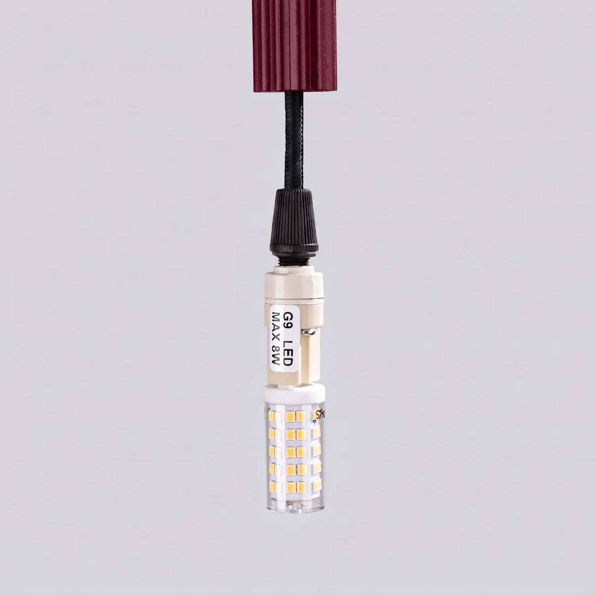 Pendelleuchte "CORA 1" – Pendelleuchten in Burgunderrot | Dexity Lichtdesign
