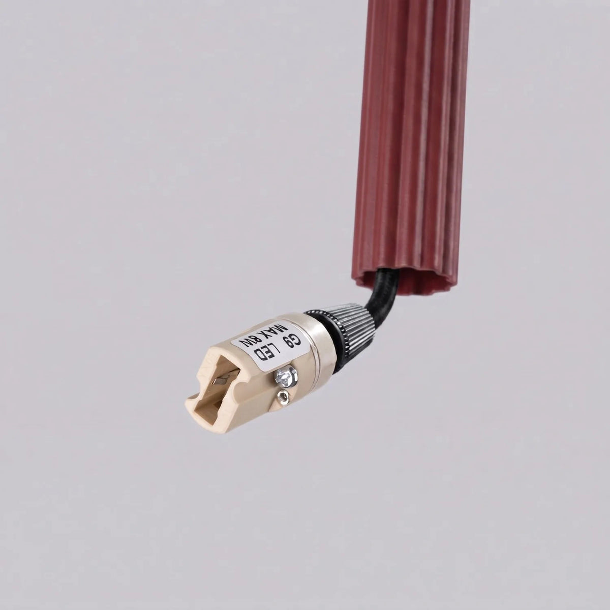Pendelleuchte "CORA 1" – Pendelleuchten in Burgunderrot | Dexity Lichtdesign