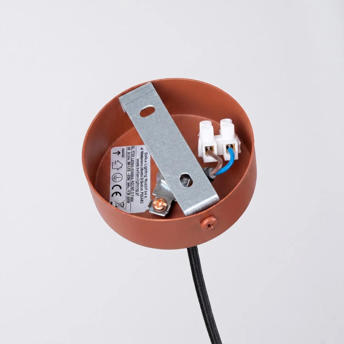Pendelleuchte "CORA 1" – Pendelleuchten in Rotem Ocker | Dexity Lichtdesign