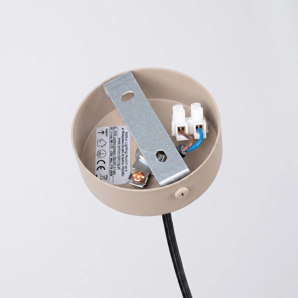Pendelleuchte "CORA 1" – Pendelleuchten in Taupe | Dexity Lichtdesign