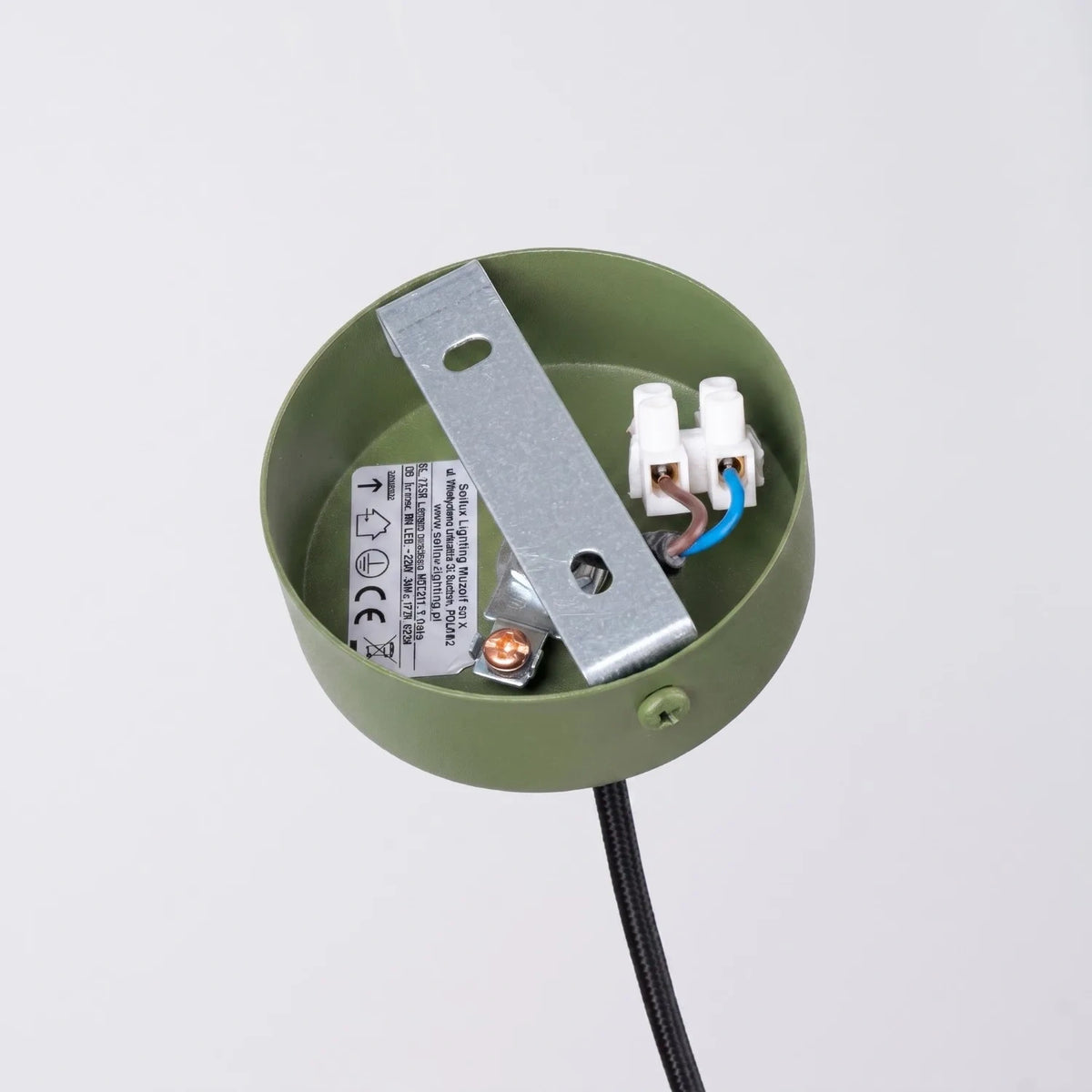 Pendelleuchte "CORA 1" – Pendelleuchten in Olivgrün | Dexity Lichtdesign
