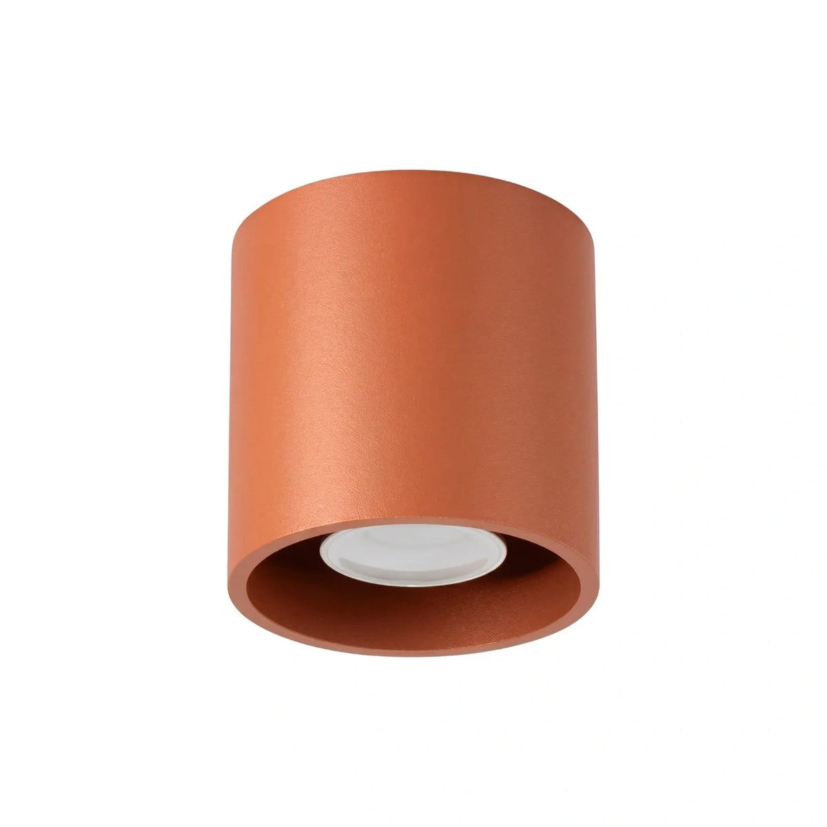 Deckenleuchte "Orbis 1" – Deckenlampen in Rotem Ocker | Dexity Lichtdesign