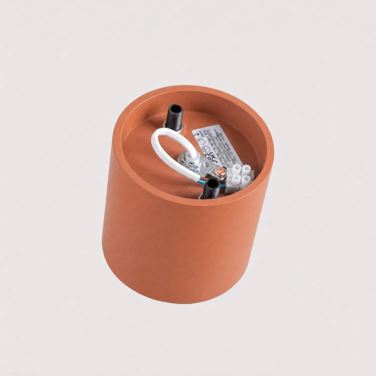 Deckenleuchte "Orbis 1" – Deckenlampen in Rotem Ocker | Dexity Lichtdesign