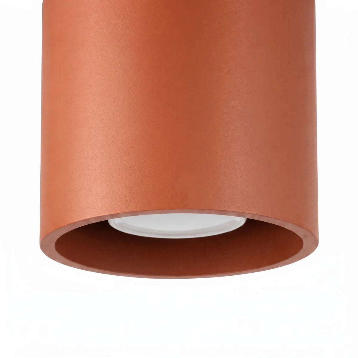 Deckenleuchte "Orbis 1" – Deckenlampen in Rotem Ocker | Dexity Lichtdesign