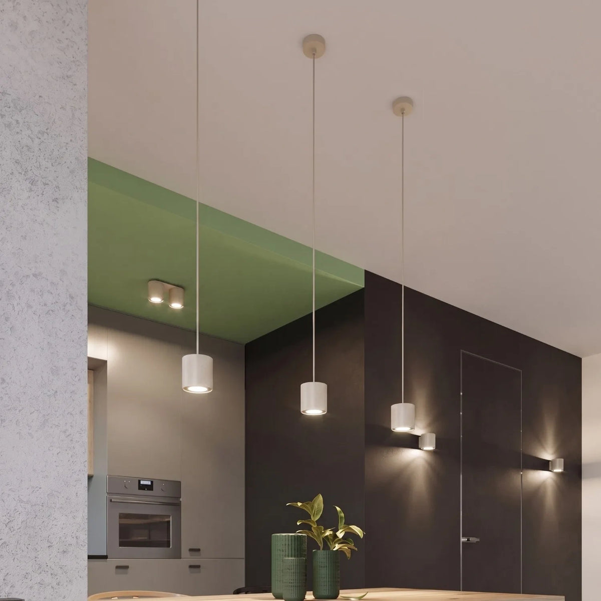 Deckenleuchte "Orbis 2" – Deckenleuchten in Beige | Dexity Lichtdesign