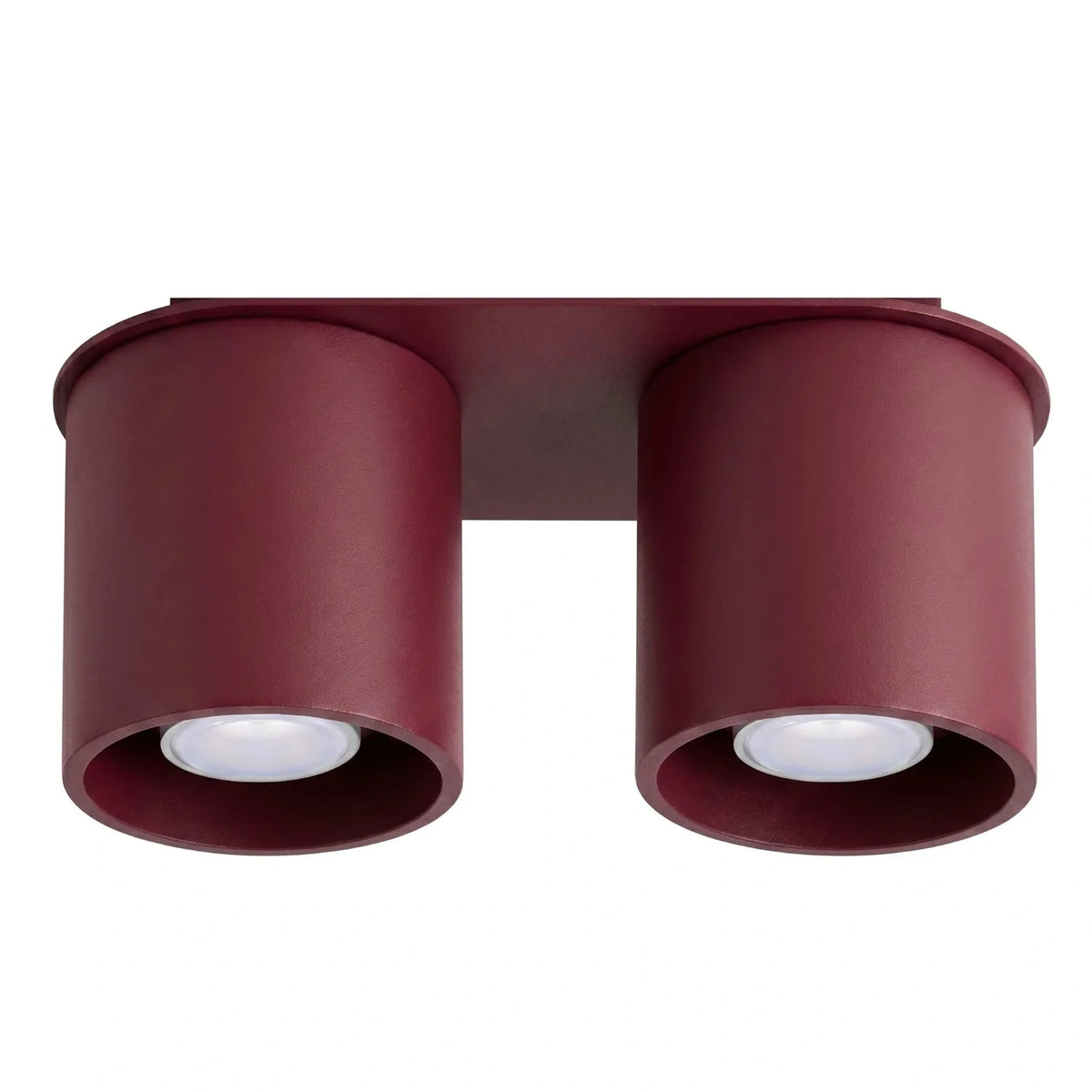 Deckenleuchte "Orbis 2" – Deckenleuchten in Burgunderrot | Dexity Lichtdesign