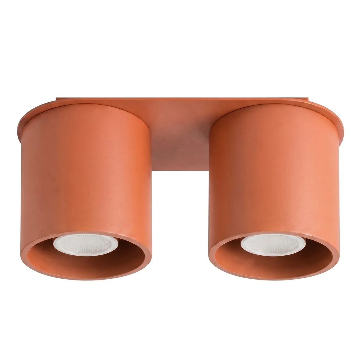 Deckenleuchte "Orbis 2" – Deckenleuchten in Rotem Ocker | Dexity Lichtdesign