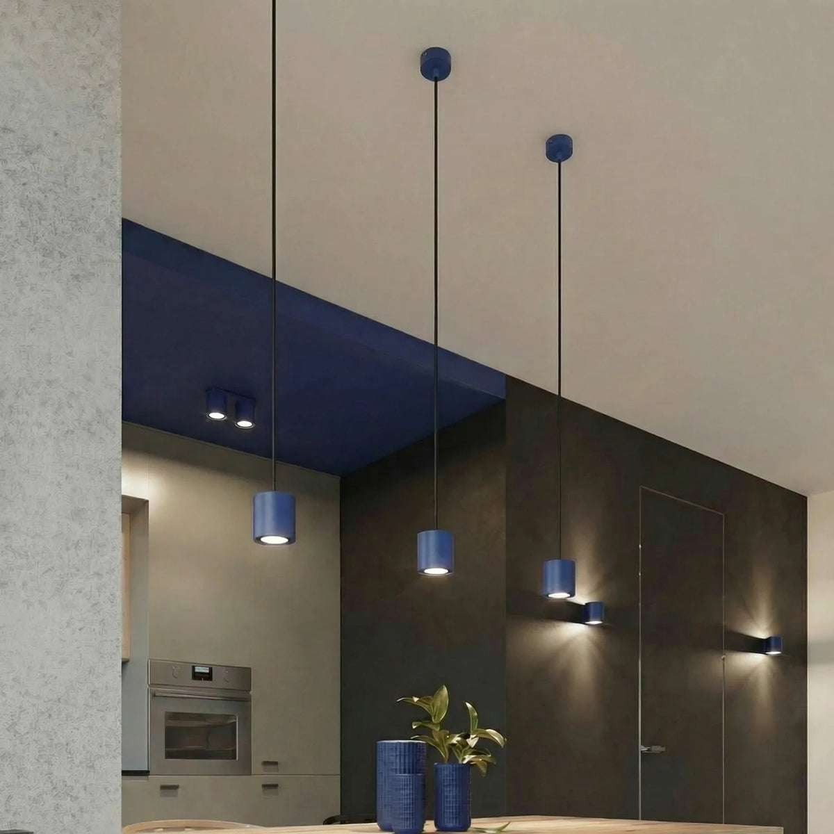 Deckenleuchte "Orbis 2" – Deckenleuchten in Blau | Dexity Lichtdesign