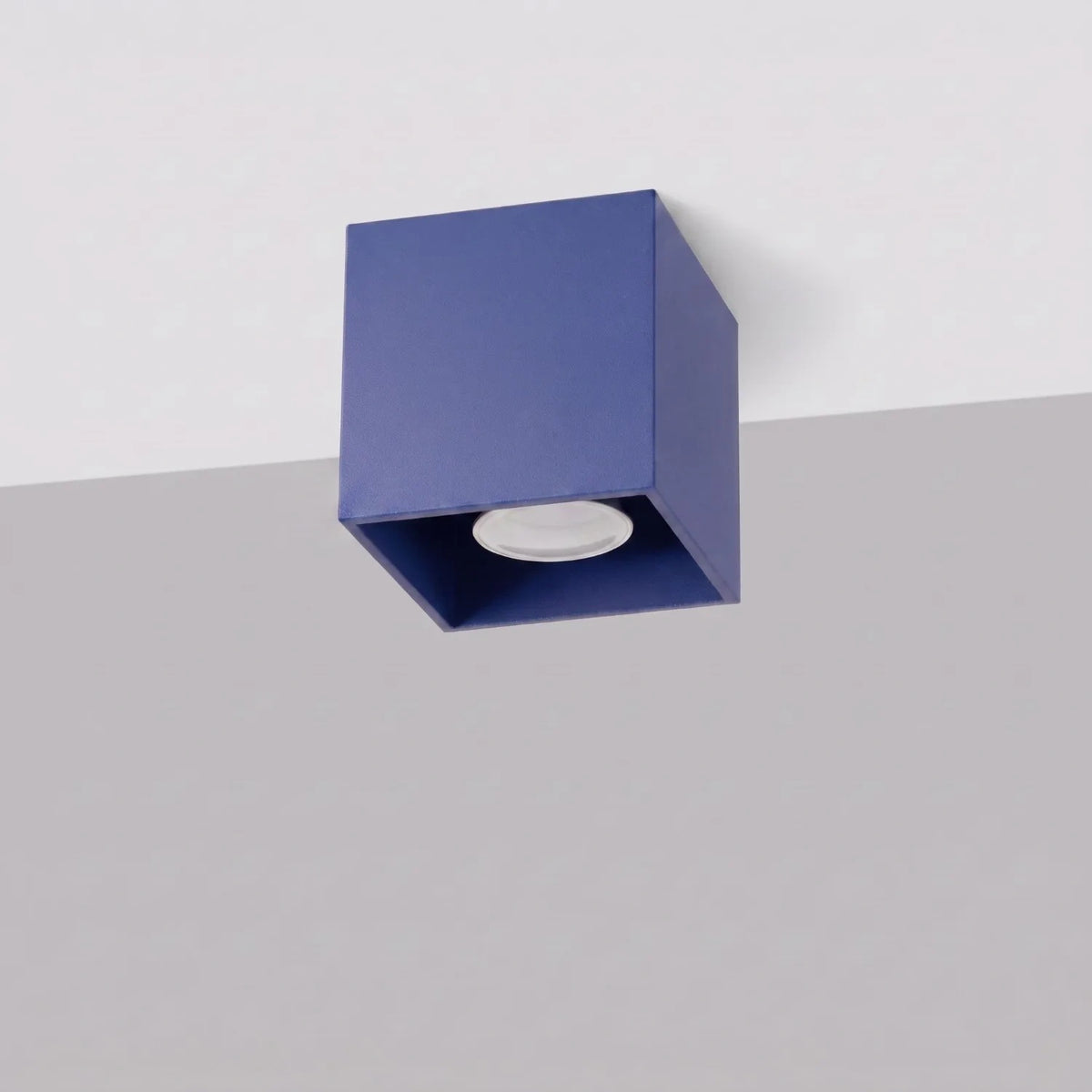 Deckenleuchte "QUAD 1" – Deckenlampen in Ultramarin | Dexity Lichtdesign