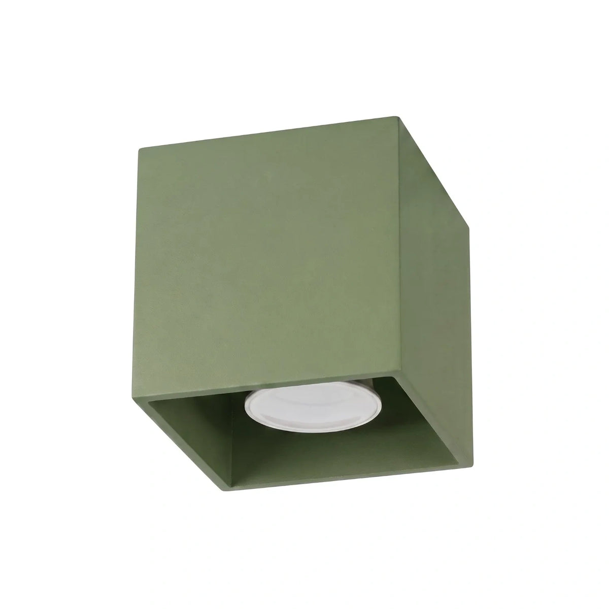 Deckenleuchte "QUAD 1" – Deckenlampen in Olivgrün | Dexity Lichtdesign