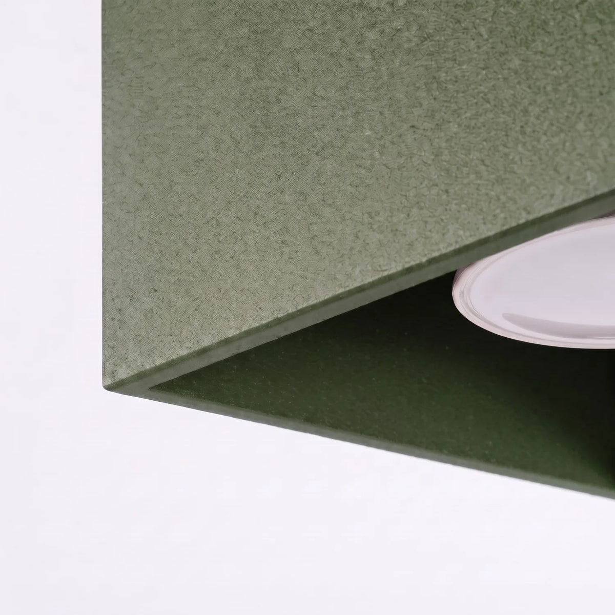 Deckenleuchte "QUAD 1" – Deckenlampen in Olivgrün | Dexity Lichtdesign