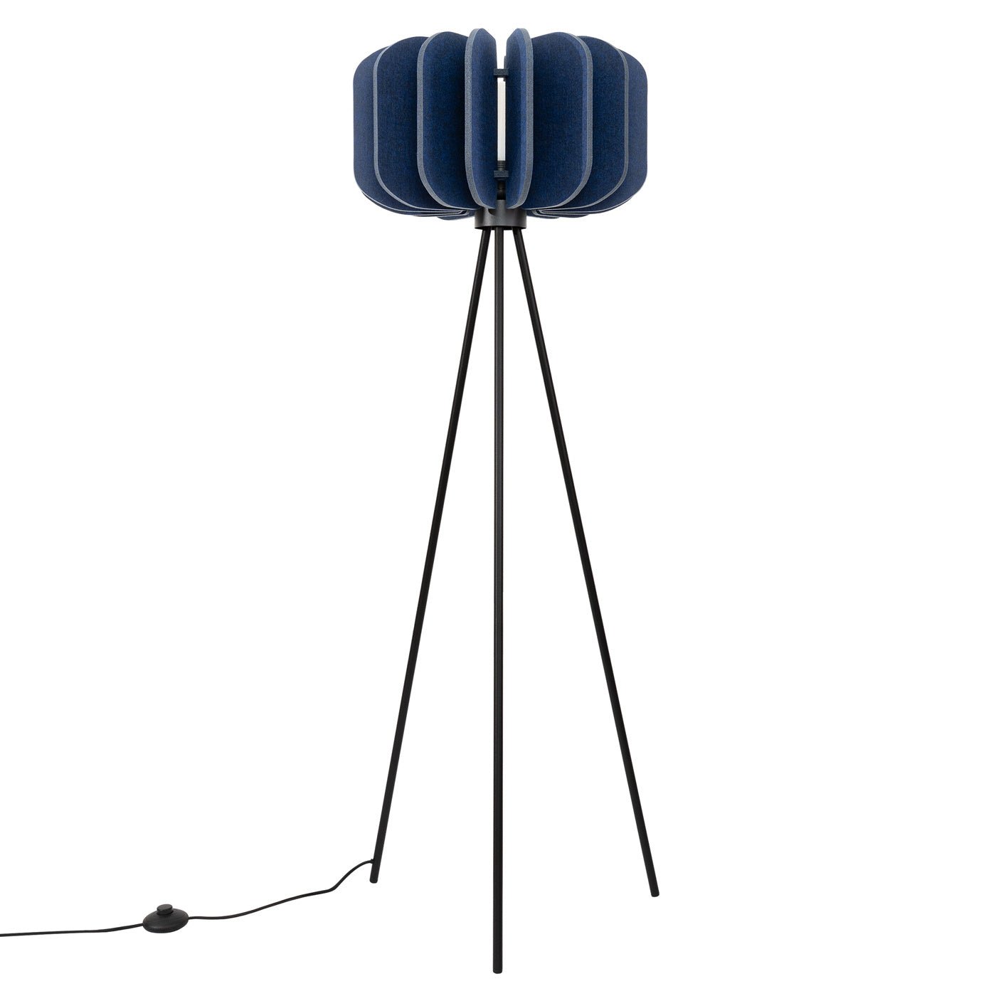 Stehleuchte "MULA 45" – in Marineblau | Dexity Lichtdesign