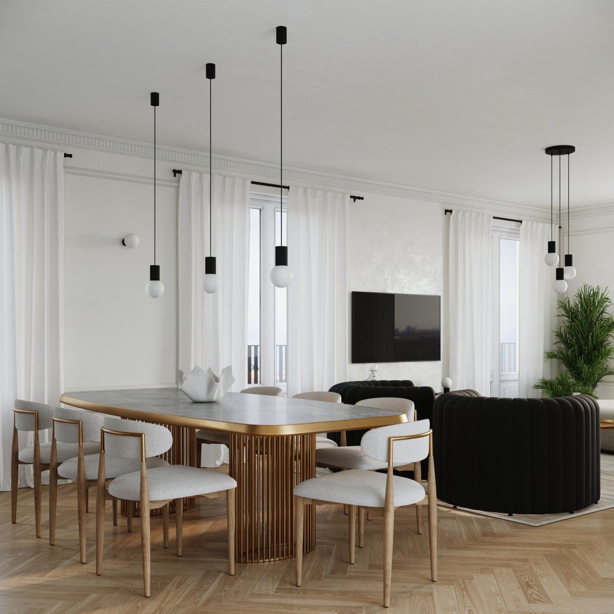 Tischlampe "HALO" – Schreibtischlampen in Schwarz | Dexity Lichtdesign