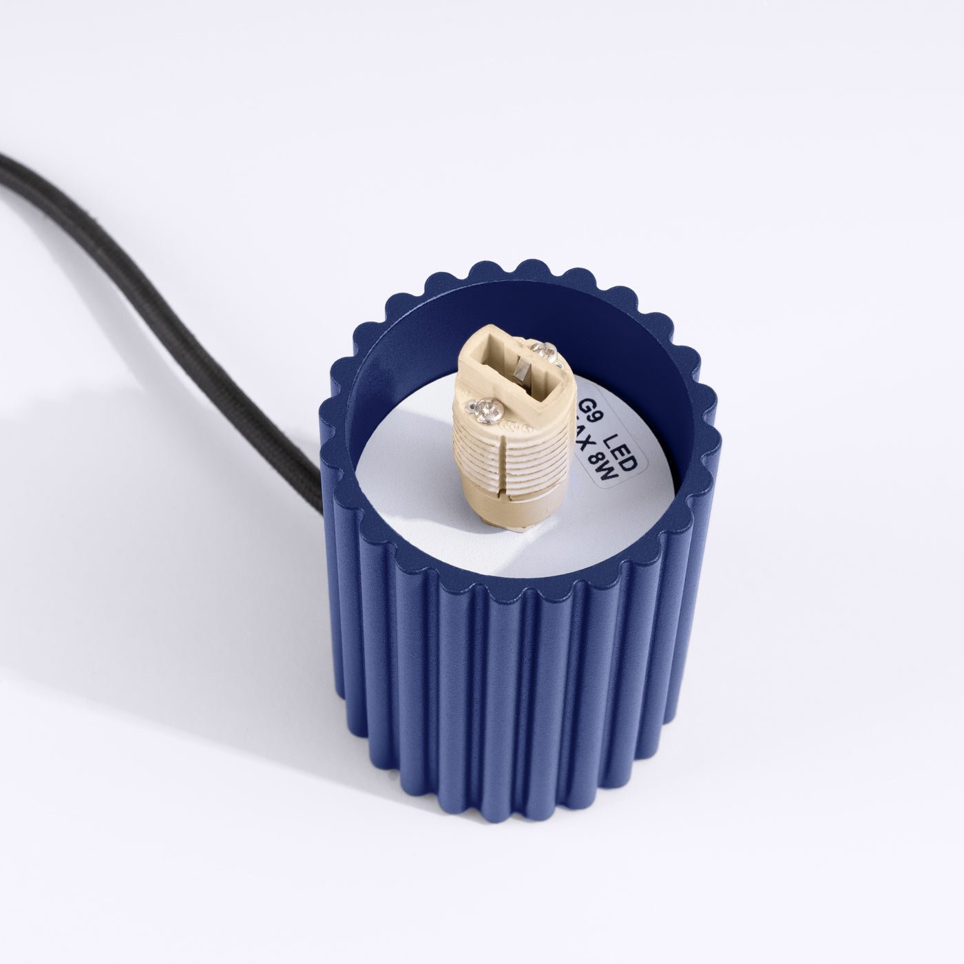 Tischlampe "HALO" – Schreibtischlampen in Ultramarin | Dexity Lichtdesign