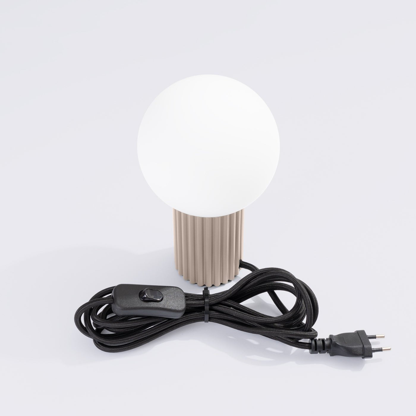 Tischlampe "HALO" – Schreibtischlampen in Taupe | Dexity Lichtdesign