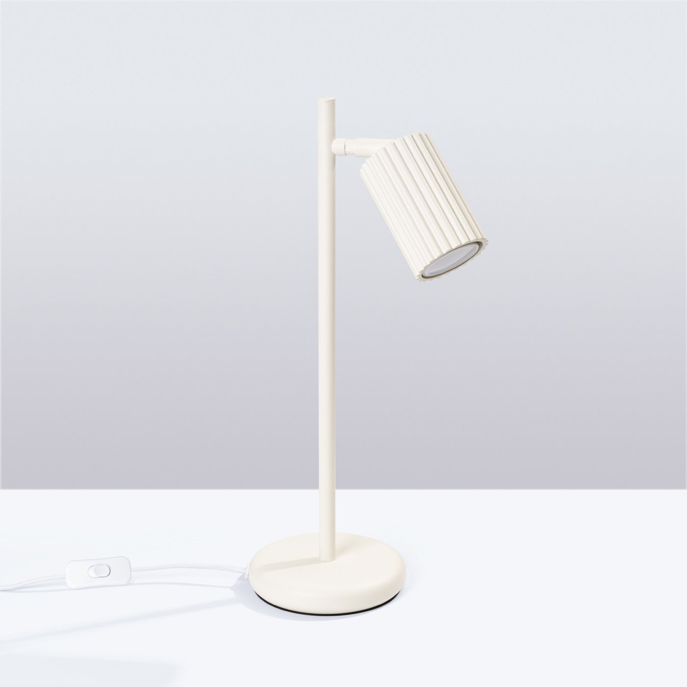 Tischlampe "KARBON" – Schreibtischlampen in Beige | Dexity Lichtdesign
