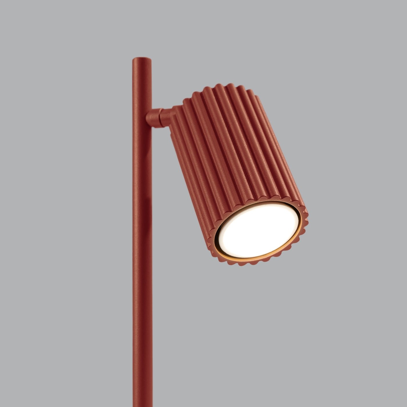 Tischlampe "KARBON" – Schreibtischlampen in Roter Ocker | Dexity Lichtdesign