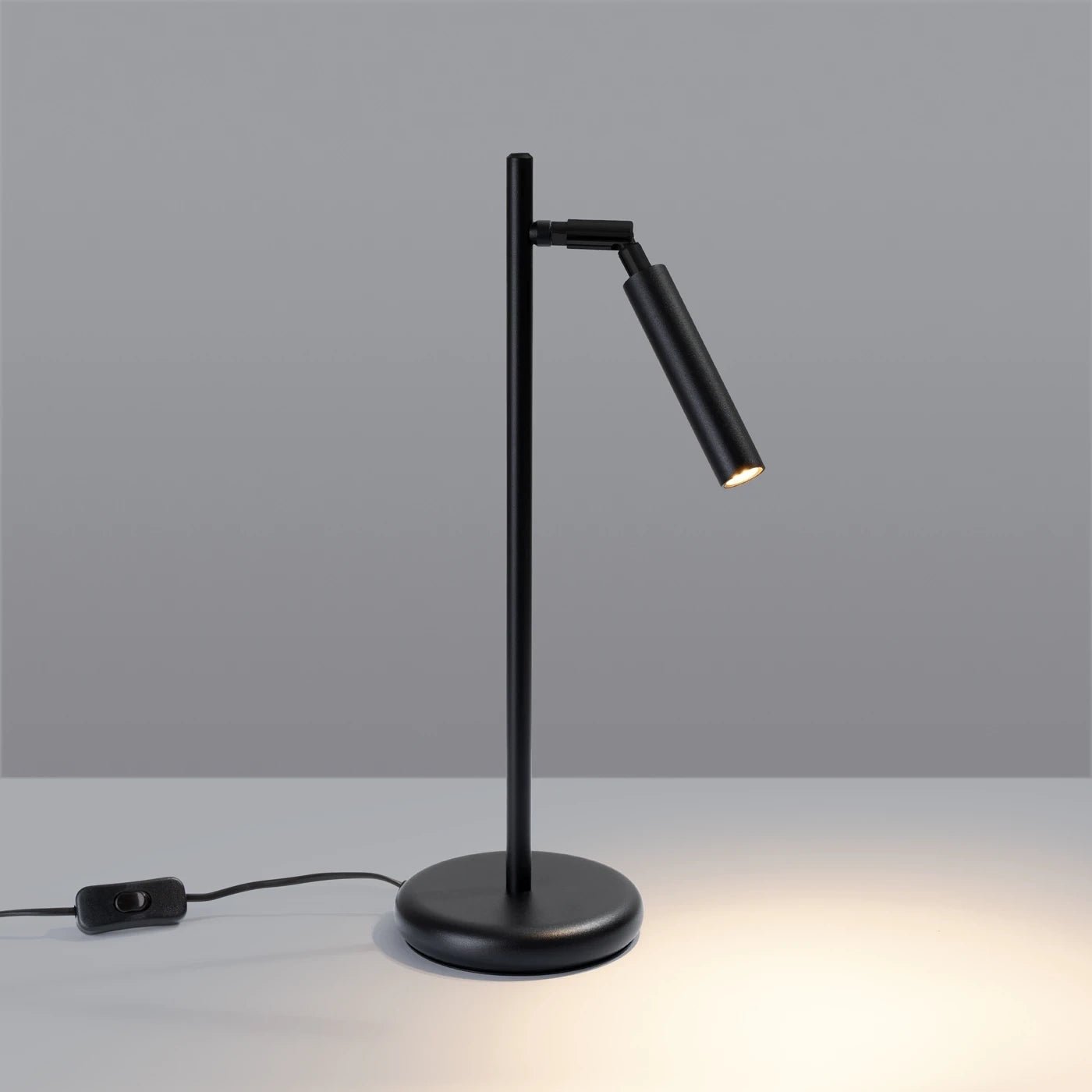 Tischlampe "PASTELO" – Schreibtischlampe in Schwarz | Dexity Lichtdesign