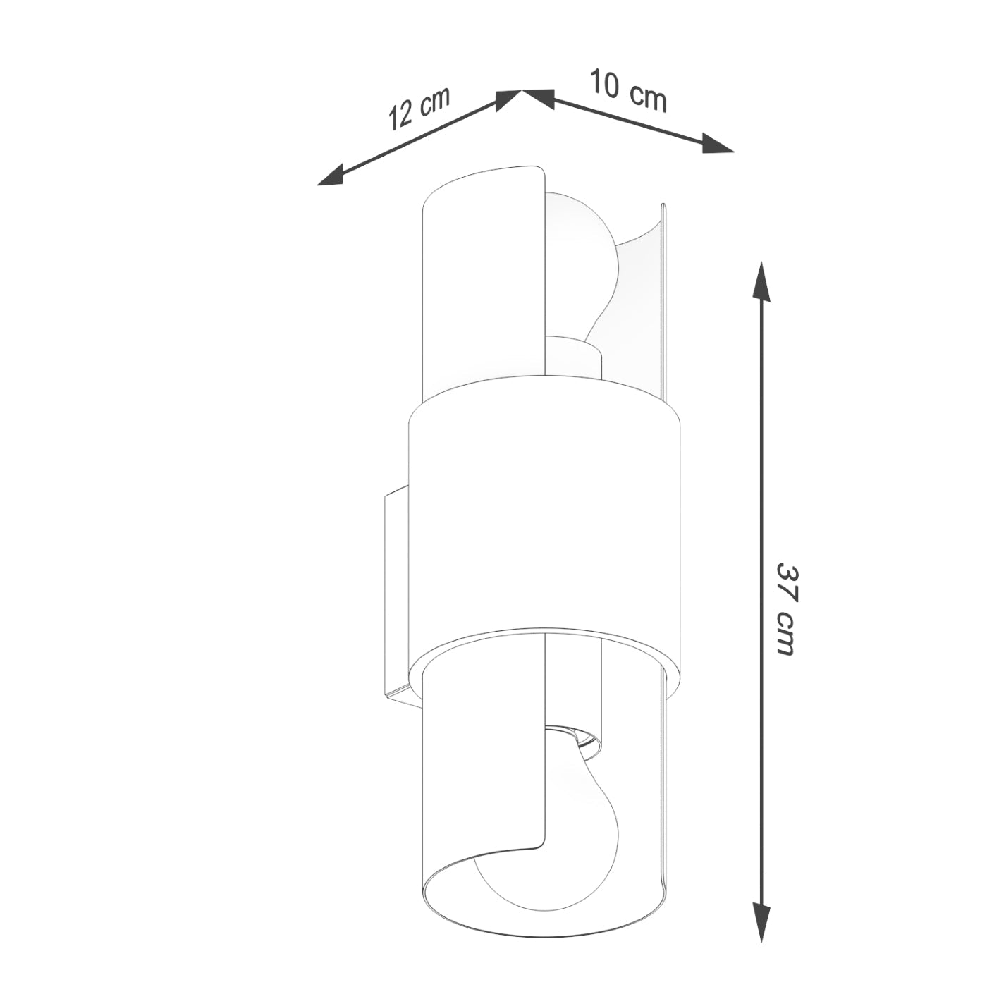 Wandlampe "FLASH 2" – Wandleuchte in | Dexity Lichtdesign