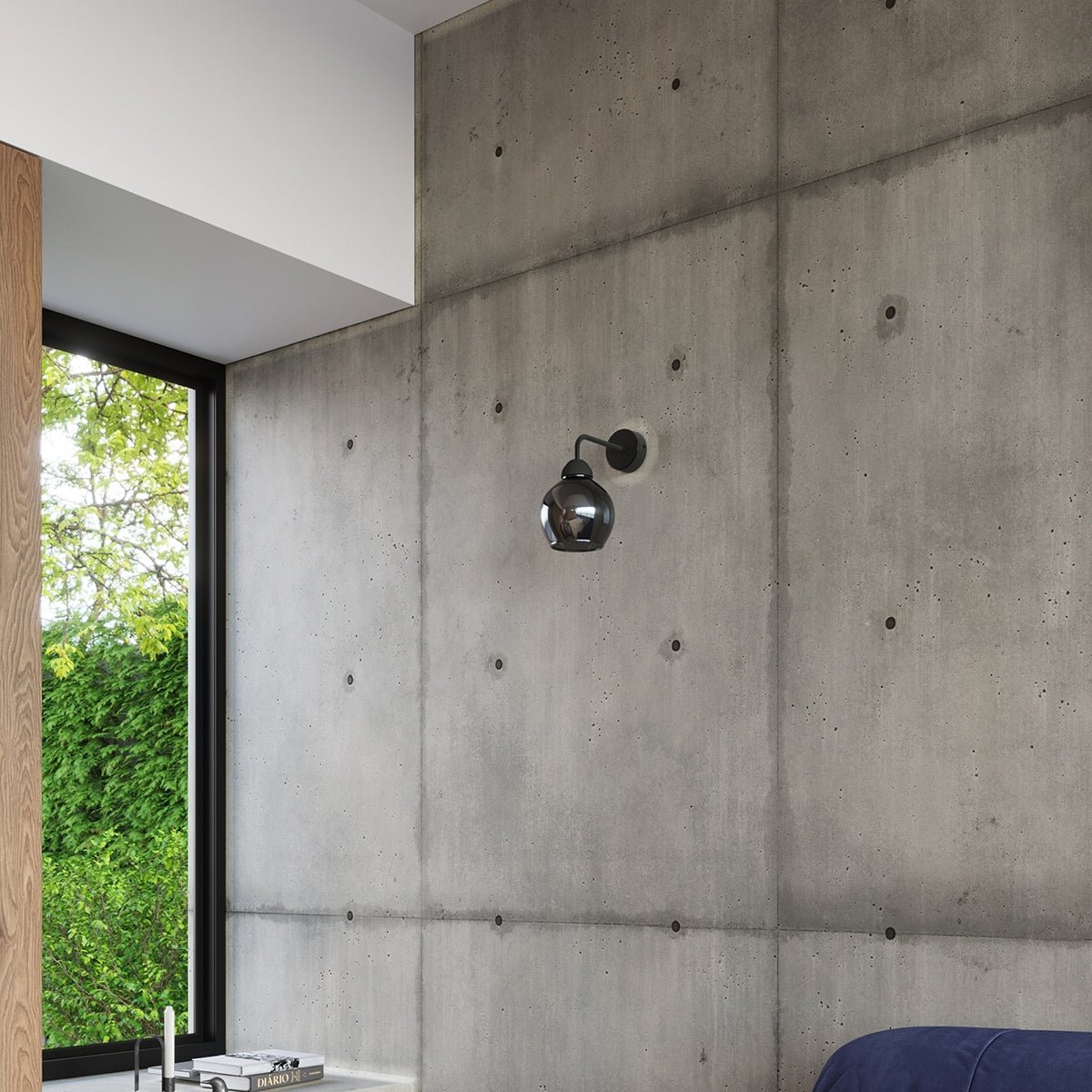 Wandleuchte „Alino 1“ – Wandlampen in Schwarz | Dexity Lichtdesign