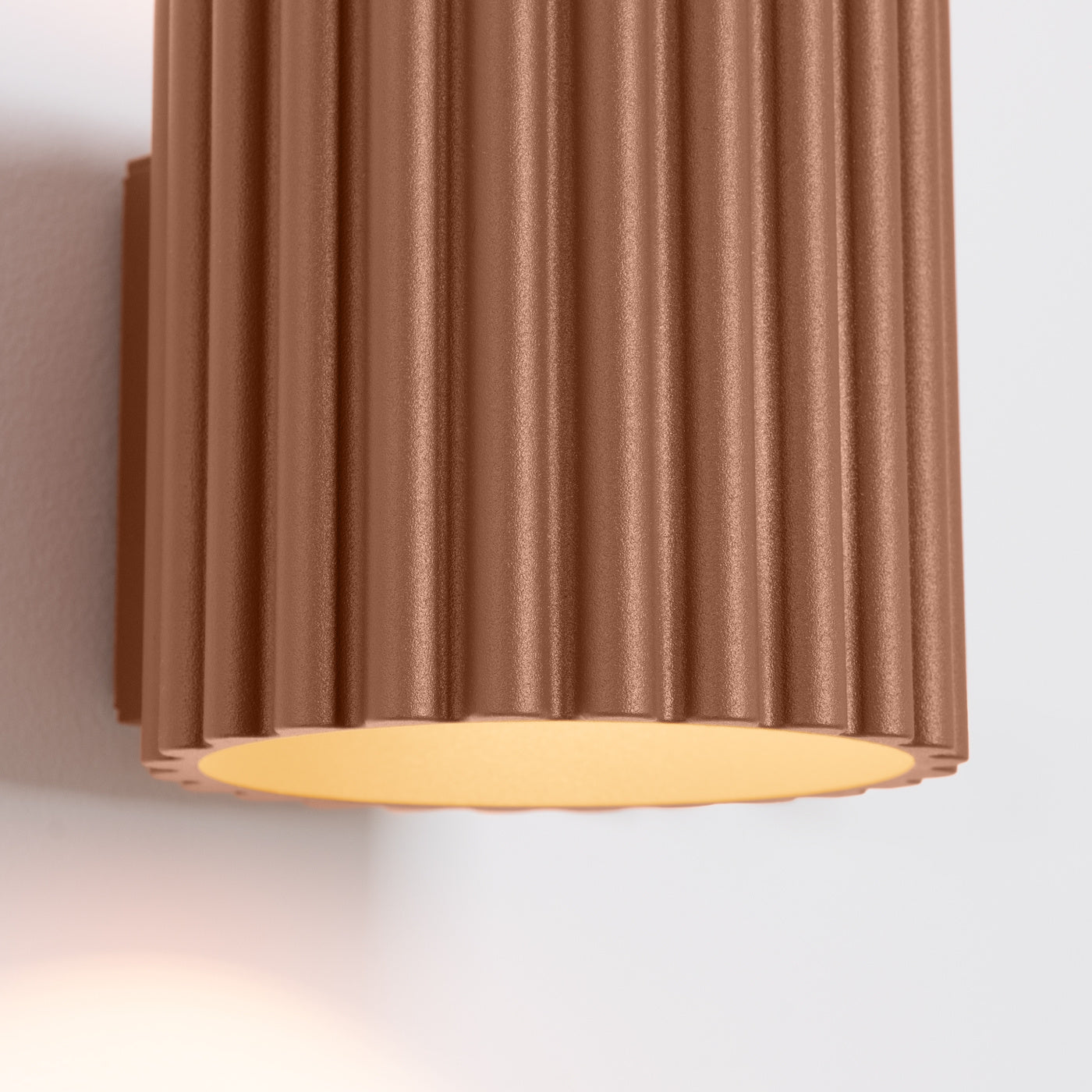 Wandleuchte "AURA" – Wandlampen in Mokka | Dexity Lichtdesign