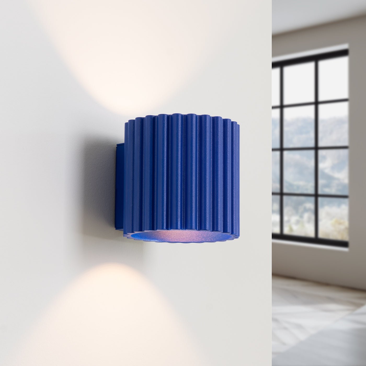 Wandleuchte "AURA" – Wandlampen in Ultramarin | Dexity Lichtdesign