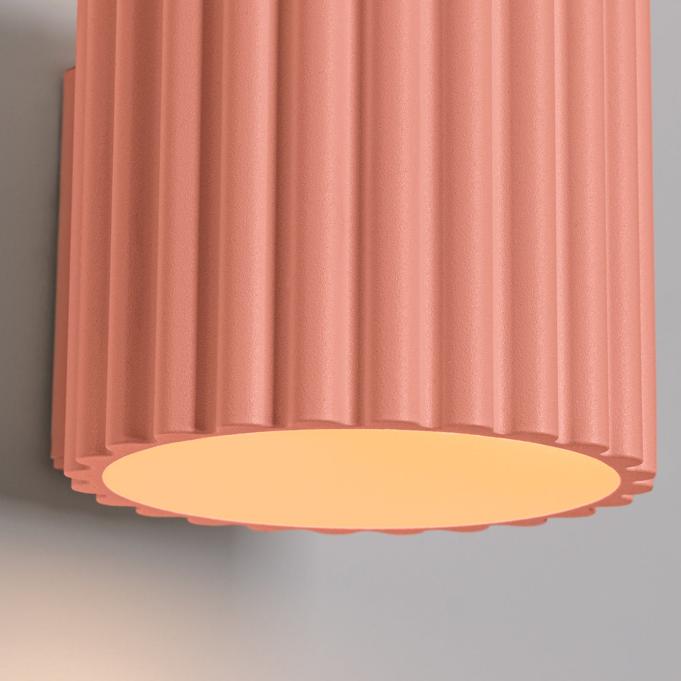 Wandleuchte "AURA" – Wandlampen in Apricot | Dexity Lichtdesign