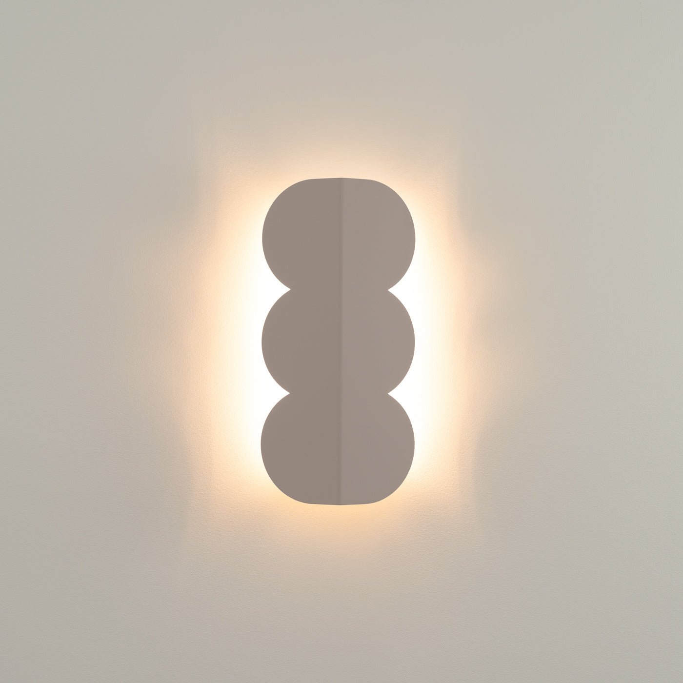 Wandleuchte "BISCUIT" – Wandleuchte in Mokka | Dexity Lichtdesign