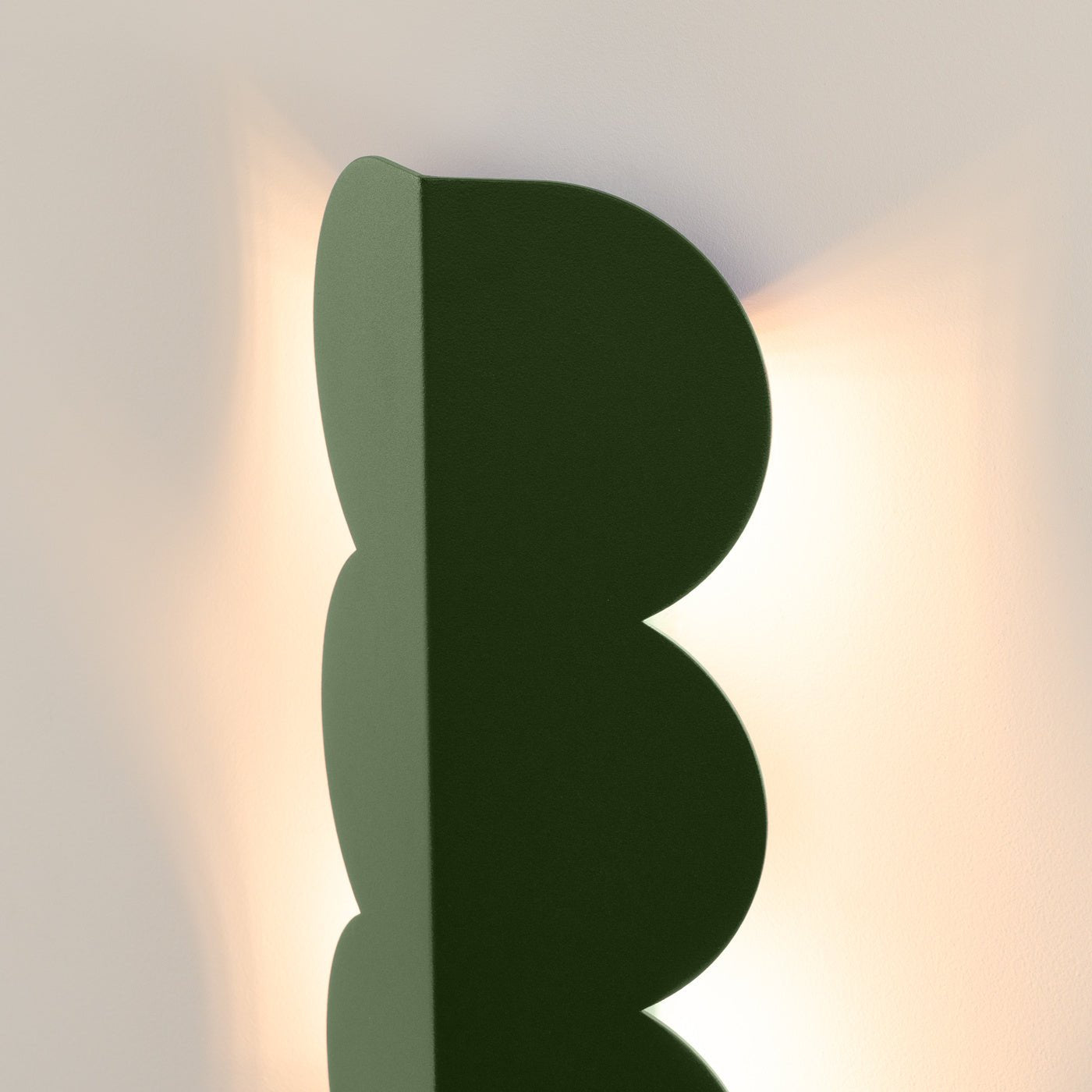Wandleuchte "BISCUIT" – Wandleuchte in Olivgrün | Dexity Lichtdesign