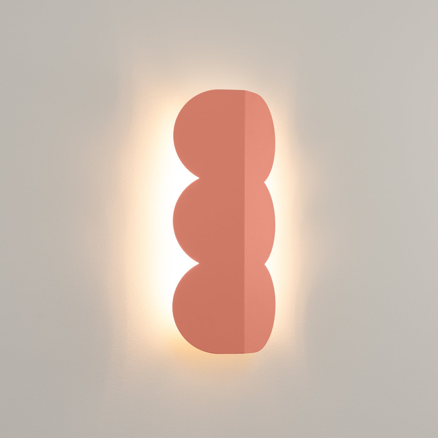 Wandleuchte "BISCUIT" – Wandleuchte in Apricot | Dexity Lichtdesign