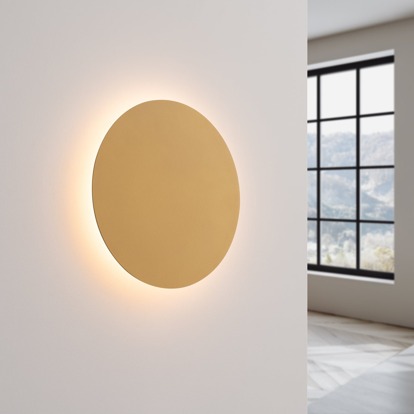 Wandleuchte "BORGEN" 3000K – Wandleuchte in Golden | Dexity Lichtdesign