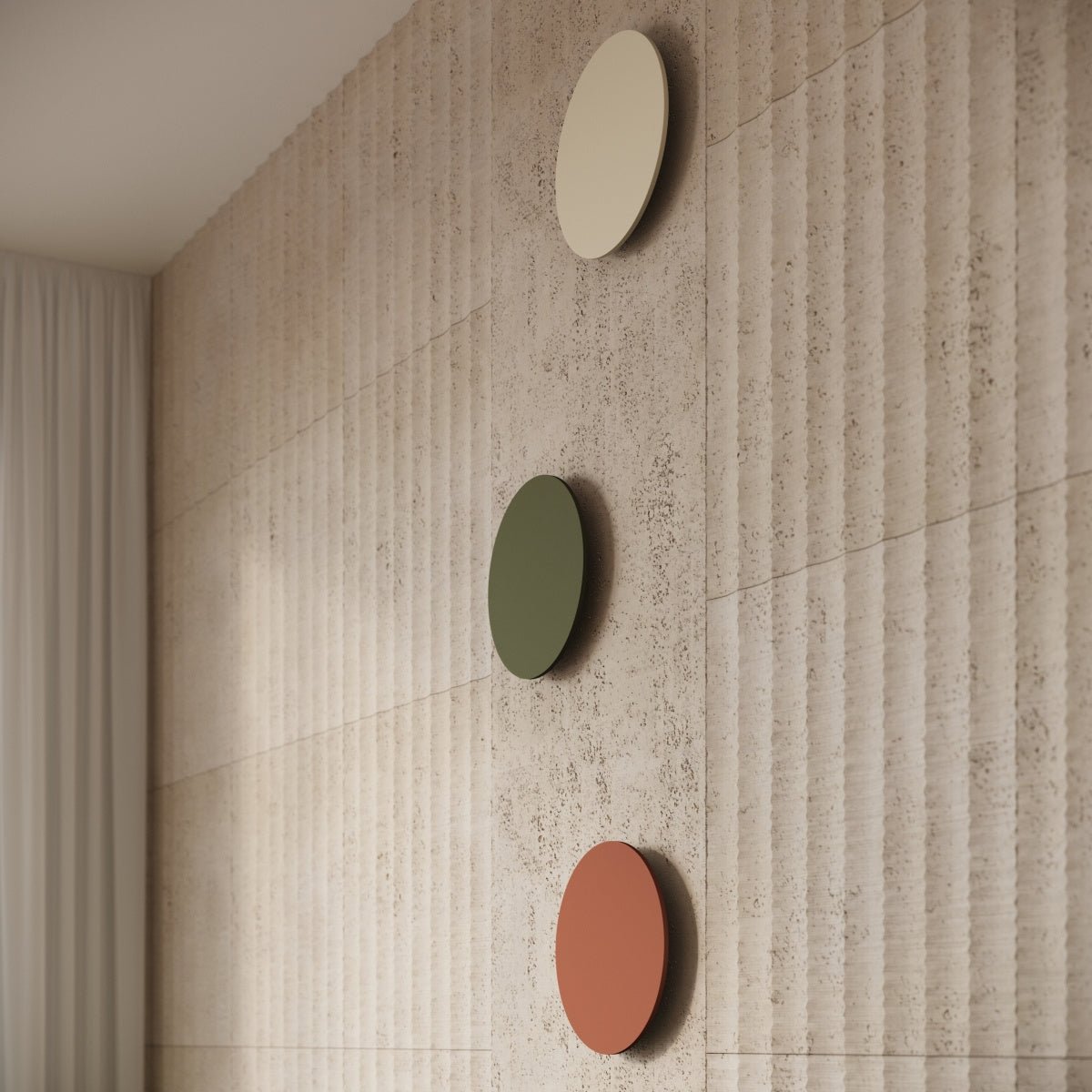 Wandleuchte "BORGEN" 3000K – Wandleuchte in Beige | Dexity Lichtdesign