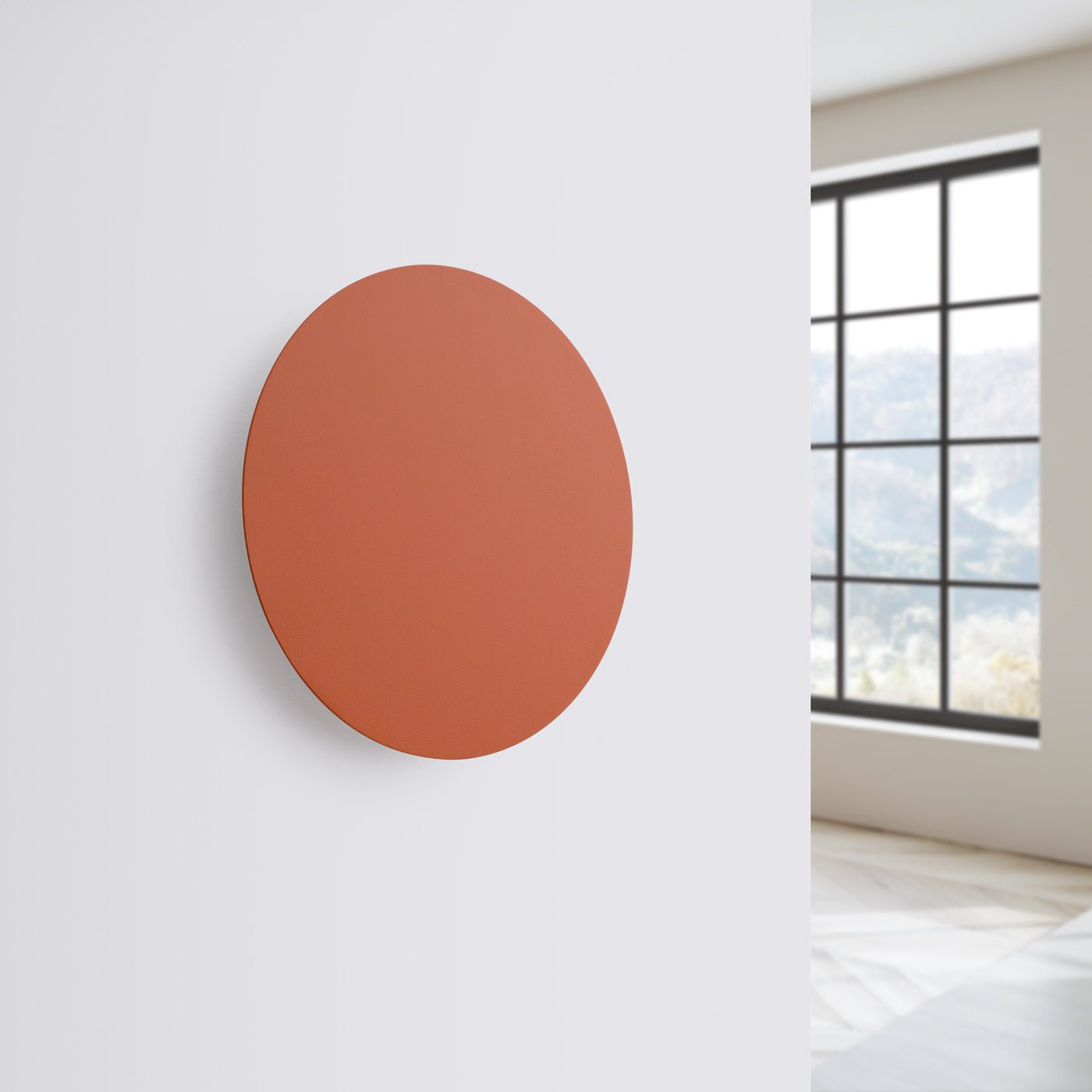 Wandleuchte "BORGEN" 3000K – Wandleuchte in Roter Ocker | Dexity Lichtdesign