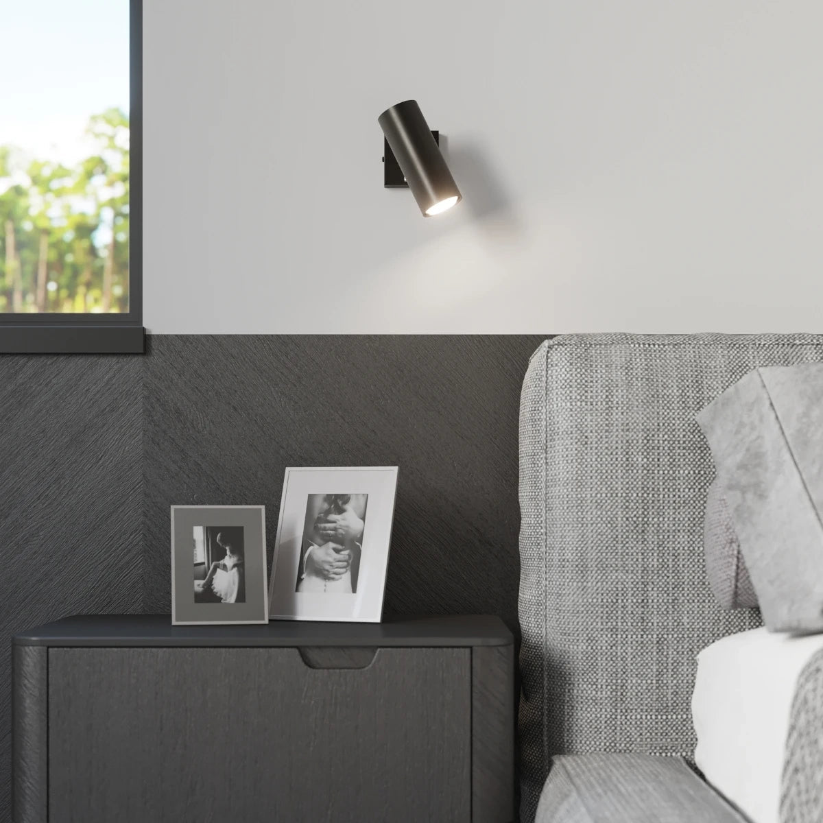 Wandleuchte "DIREZIONE" – Wandlampen in Schwarz | Dexity Lichtdesign