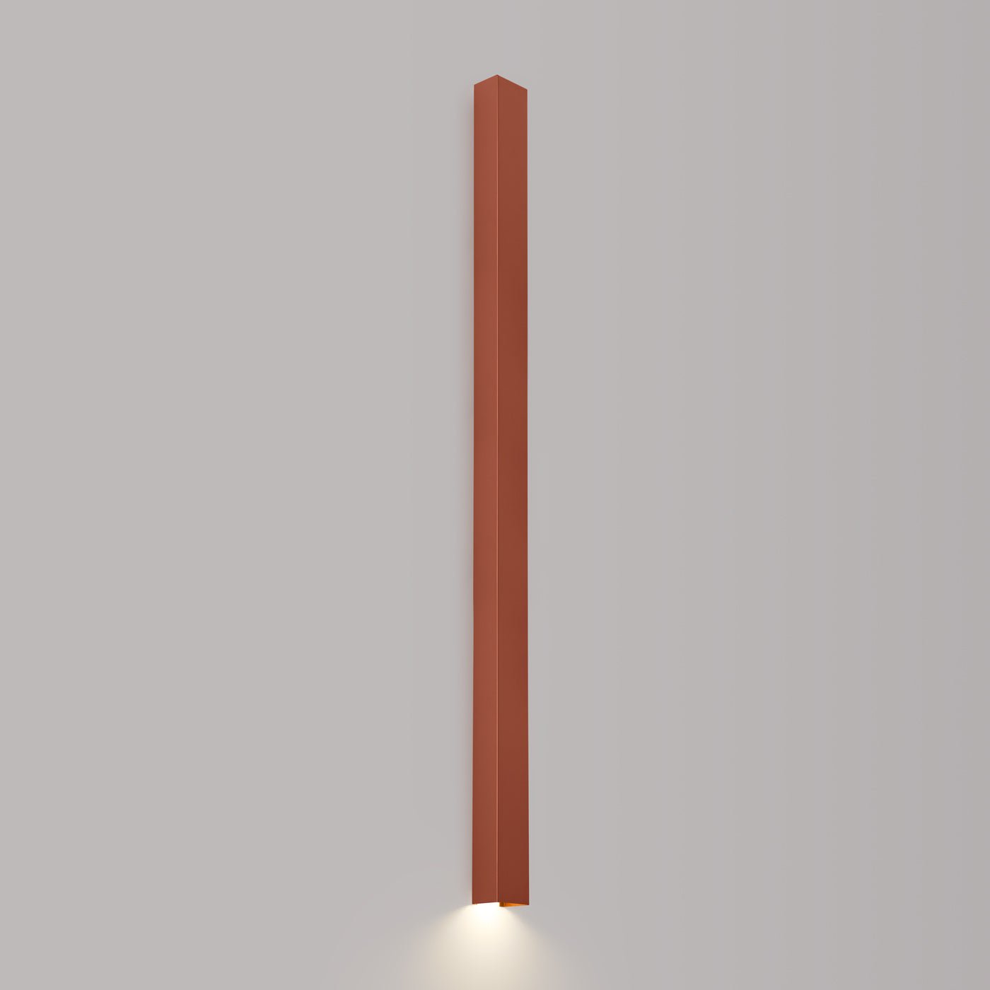 Wandleuchte "FREYA 150" – Wandleuchte in Roter Ocker | Dexity Lichtdesign