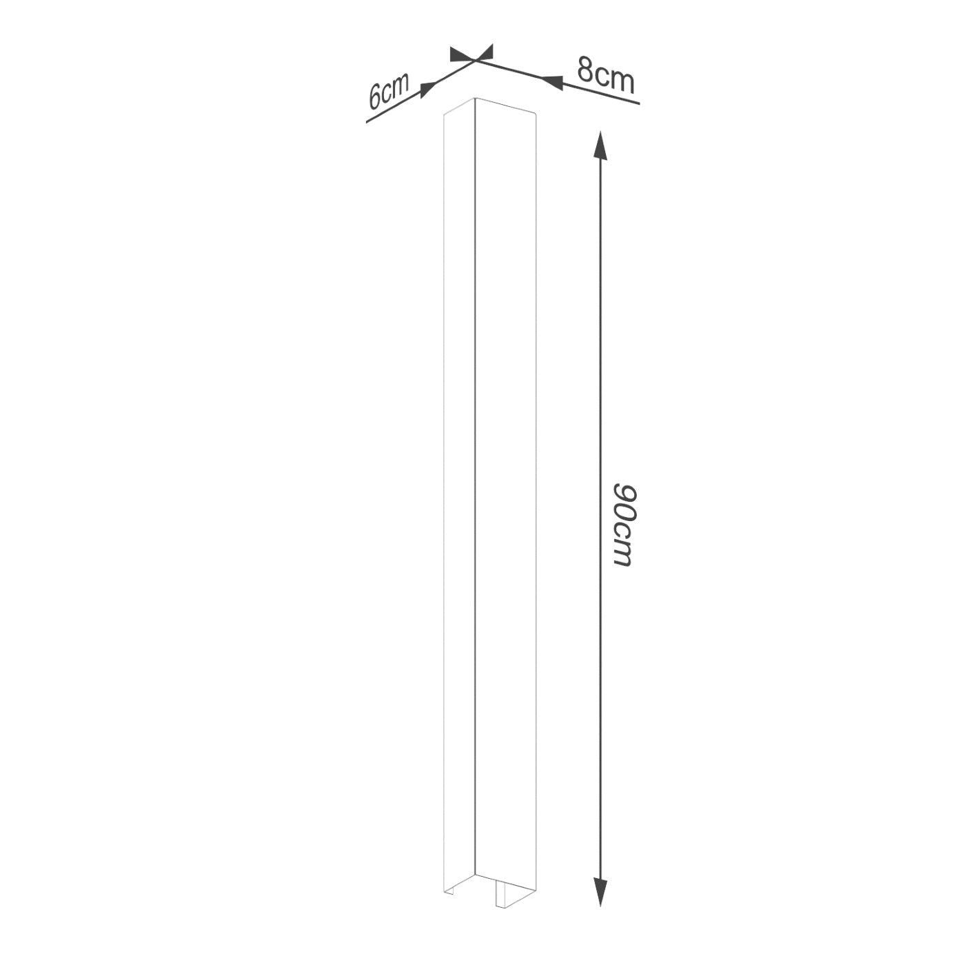 Wandleuchte "FREYA 90" – Wandleuchte in Olivgrün | Dexity Lichtdesign