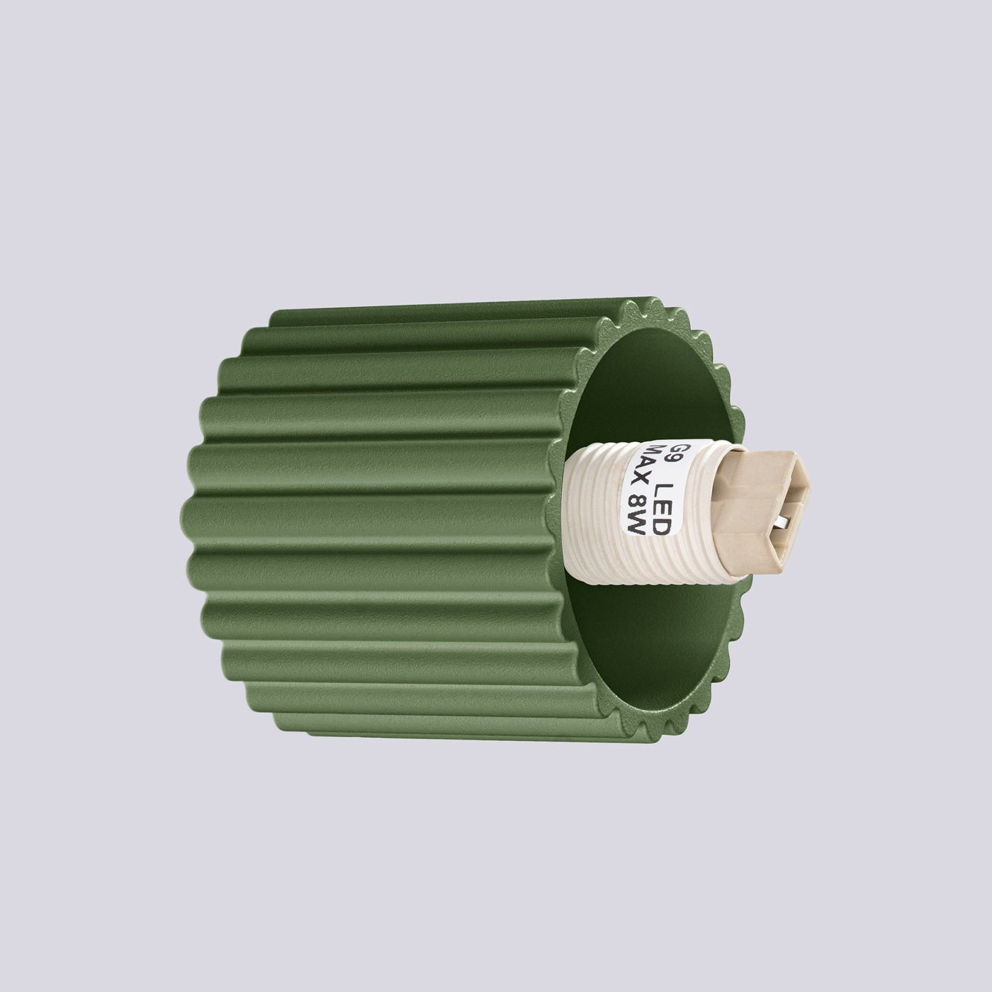 Wandleuchte "HALO" (IP44) – Wandleuchte in Olivgrün | Dexity Lichtdesign