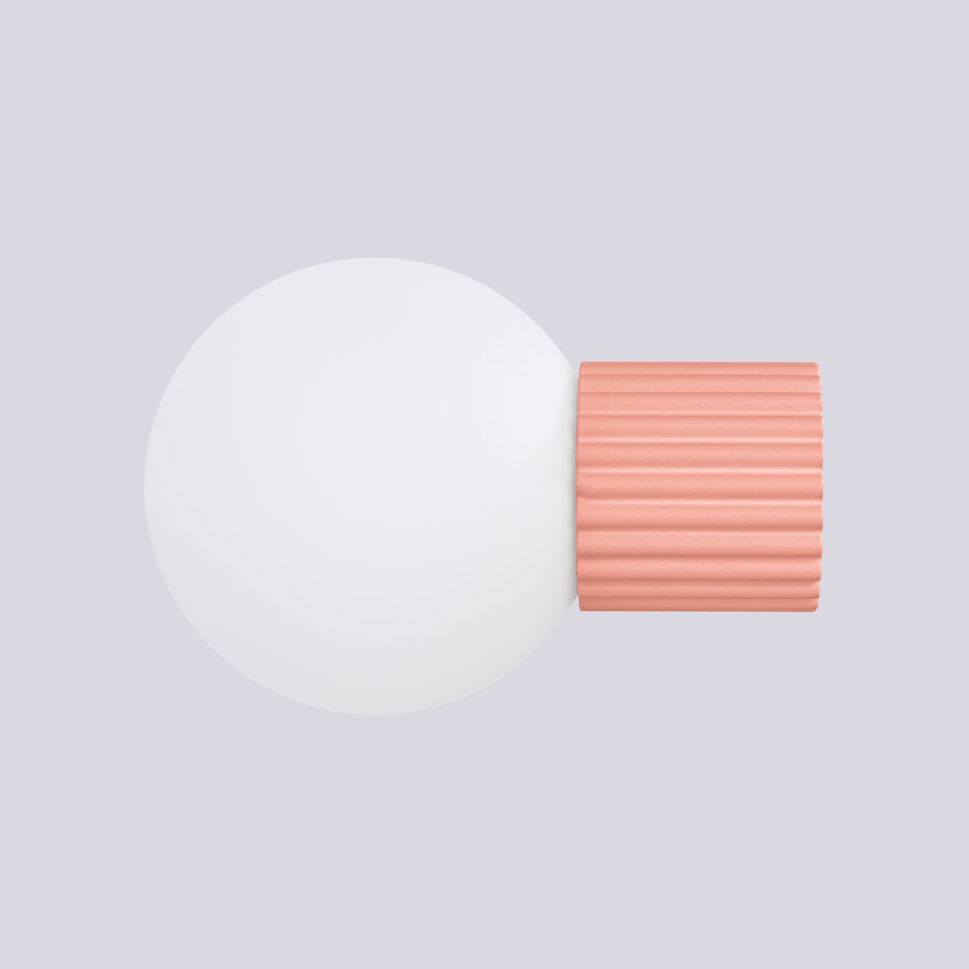 Wandleuchte "HALO" (IP44) – Wandleuchte in Apricot | Dexity Lichtdesign