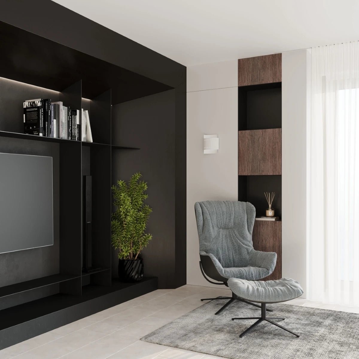 Wandleuchte "HESTIA" – Wandlampen in Weiß | Dexity Lichtdesign