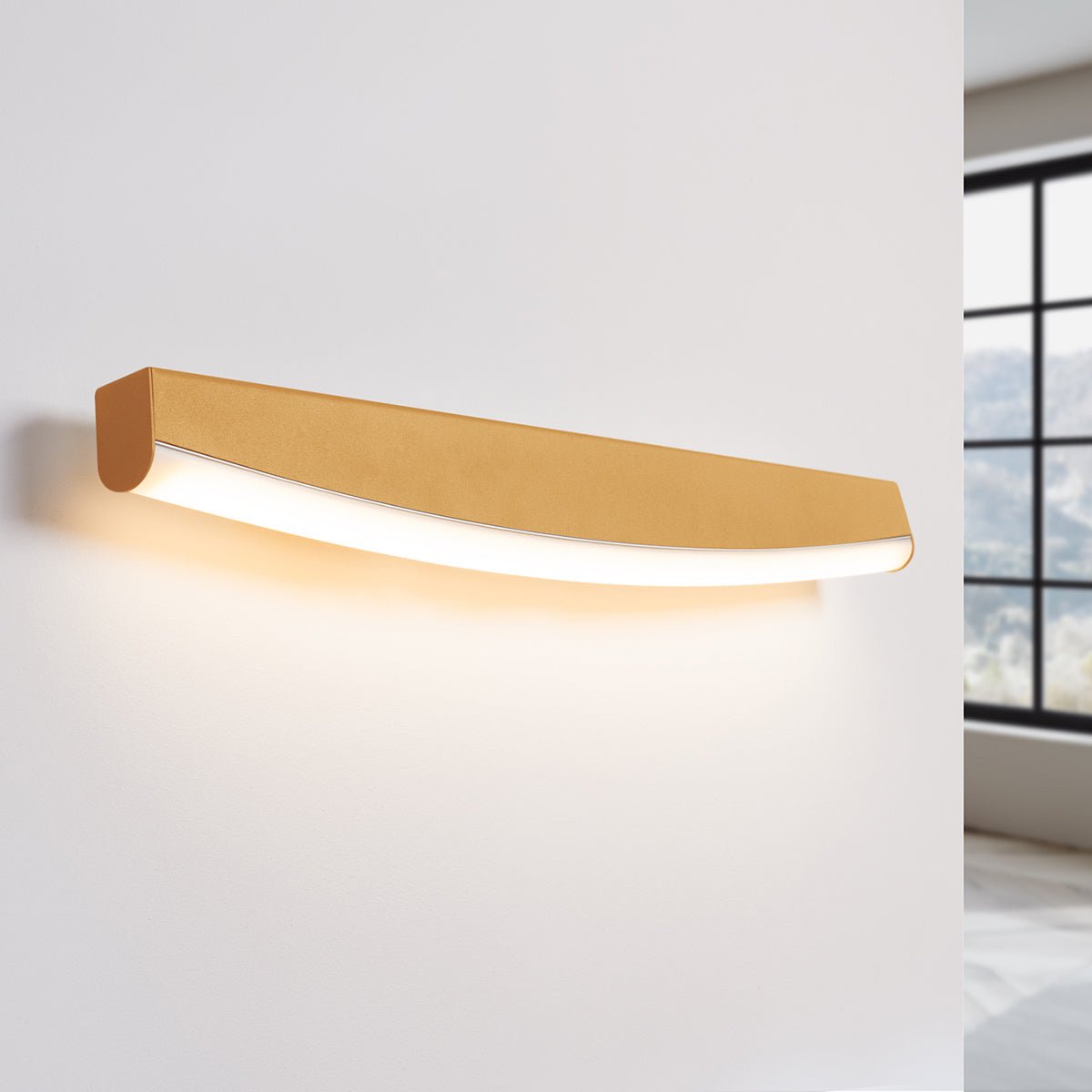Wandleuchte "JORUN" 3000K – Wandleuchte in Golden | Dexity Lichtdesign