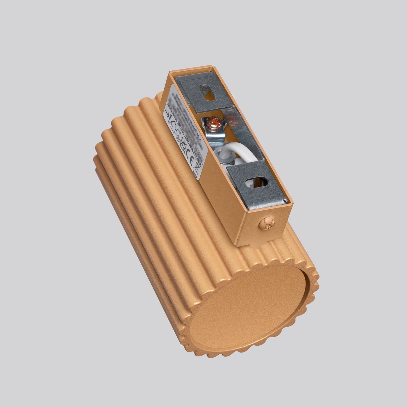 Wandleuchte "KARBON 10" – Wandleuchte in Golden | Dexity Lichtdesign