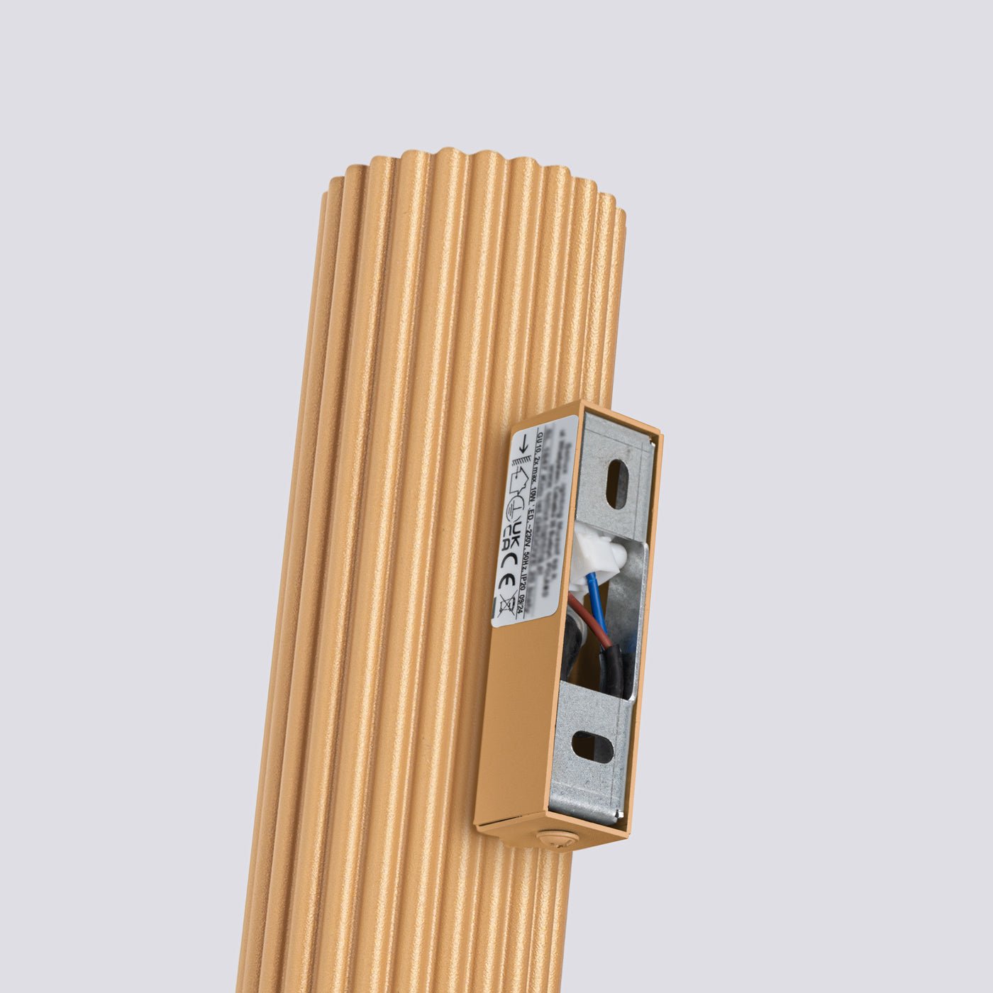 Wandleuchte "KARBON 20" – Wandleuchte in Golden | Dexity Lichtdesign