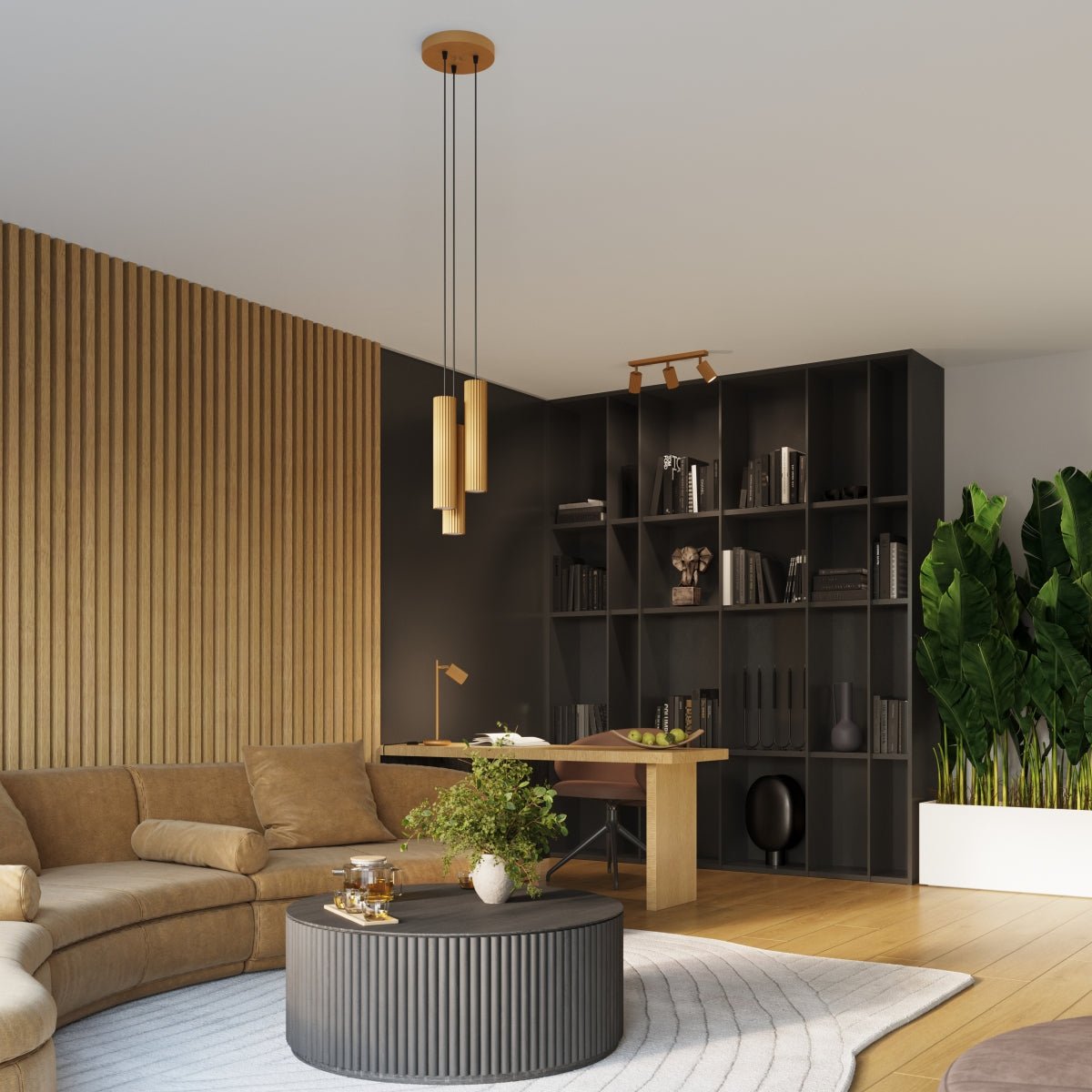 Wandleuchte "KARBON 20" – Wandleuchte in Golden | Dexity Lichtdesign